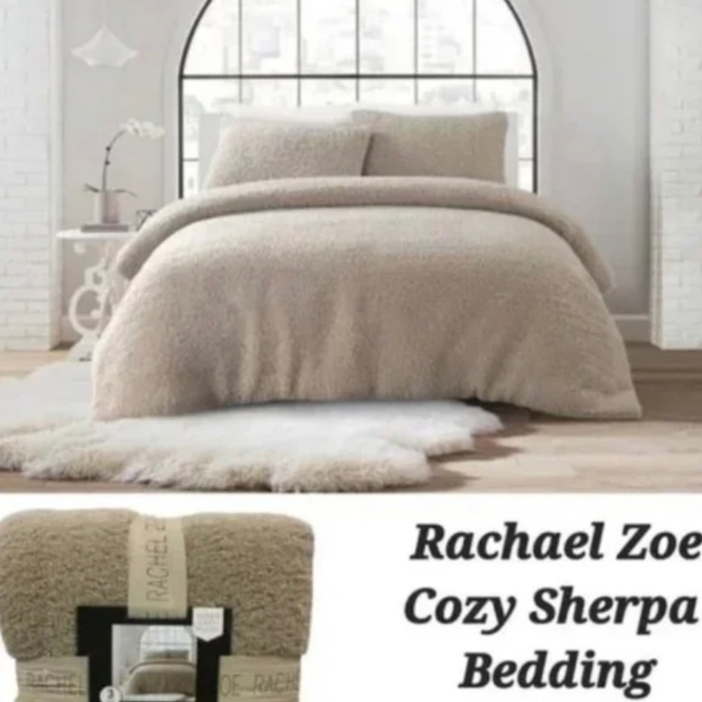 Rachel Zoe King Size Duvet Set New